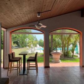 Private multi-family villa with pool and garden