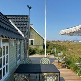 Beach House In First Dune Row At Grenå Beach
