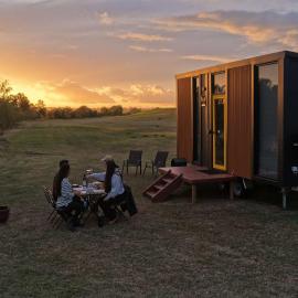 Oscars Retreat 1 by Tiny Away, hotell sihtkohas Raworth