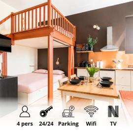 Sunshine Loft 4 pers avec mezzanine