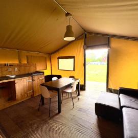 Rustige Safari tent 4-6 personen in Zeeland