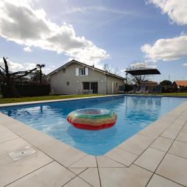 Villa Solanne Narrosse 10 pers - Piscine privée - Clim - Jardin