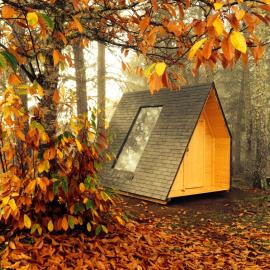 Micro Cabana Rotativa, хотел в Браганса