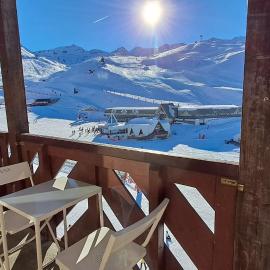 Appartement plein Sud - 6 personnes cœur de Val Thorens - Superbe vue - Ski aux pieds !