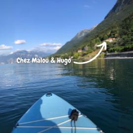 Chez Malou & Hugo vue lac proche Suisse & stations !