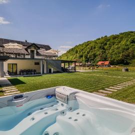 Villa Loti Apartment With Private Hot Tub, Hotel in Podbočje