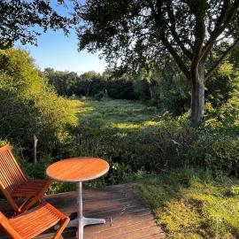 Summer House With Terrace Overlooking Nature, hotel in Tikøb