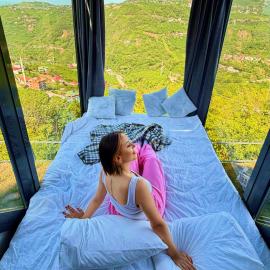 Lazord Glass Bungalow Trabzon, hotel in Geçit