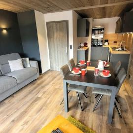 Appartement 4 pers. aux pieds des pistes avec parking et wifi - FR-1-598-130