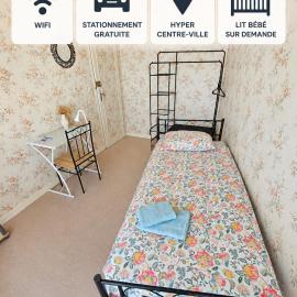 Chambre chez particulier centre-ville Montluçon gare à 20 min pied