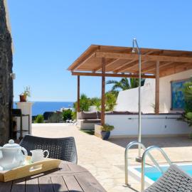 Casa Atlantico -Puerto Calero Lanzarote. Piscina
