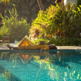 Pont Bleu Suites - boutique hotel -Riverside & Pool, hotel v mestu Canacona