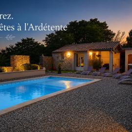 L'Ardétente - Le cosy, Piscine et SPA en Ardèche, Adults only, hotel in Lussas