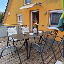 Ferienwohnung Pflüger mit Terrasse