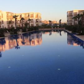 Appartement neuf meublé avec piscine