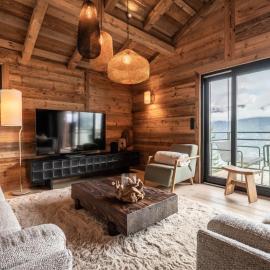Splendide chalet 6 pièces, jacuzzi et sauna, proche pistes à La Plagne Montalbert - FR-1-755-24, hotel v mestu Montalbert