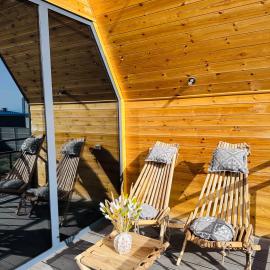 Tengri House A-Frame Issyk-Kul, hotel in Kaji-Say