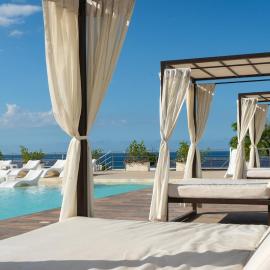 Vista al mar y Jacuzzi privado en Spirit Terrenas