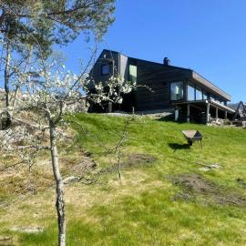 Architect's Cabin With Sea Views In Skjold, hotel a Skjold