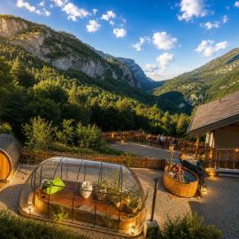 Chalet Torcel- Hidden Nature & Spa Retreat Dolomites, hotell sihtkohas San Lorenzo in Banale