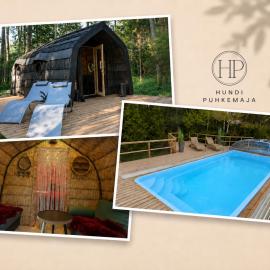 Hundi Holiday Home Cabin "Paat", khách sạn ở Hiiessaare