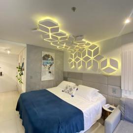 Flat Luxo em Itaipava- Granja Brasil- Cama King