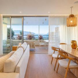 Ocean view modern retreat with pool & sunset views