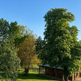 Poleskie zacisze, domek Bocian, kominek, balia,sauna,wifi: Helenin şehrinde bir otel