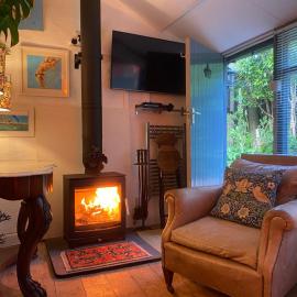 Spacious Studio by the sea, Garden & Parking, hotel a Marazion