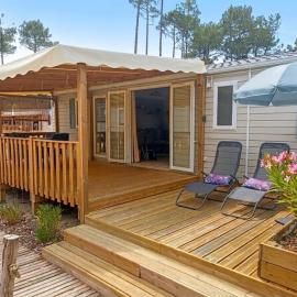 Mobil home tout confort 6 personnes, hotel in Lacanau