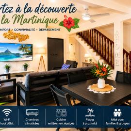 Villa Coralys - Plage - Cozy, hotel in Schœlcher