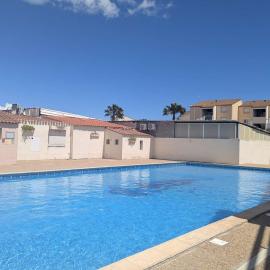 Duplex 6 pers., clim, proche plage, piscine incluse - FR-1-387-238