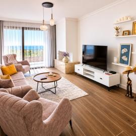 Sea View Penthouse with Jacuzzi & Roof Terrace at Northern Cyprus