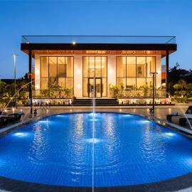 ELIVAAS privé ASK Farms Pet-friendly Bespoke Villa with Private Pool, Cinema Room & Alfresco Pizza Station, hotel in Bhundsi
