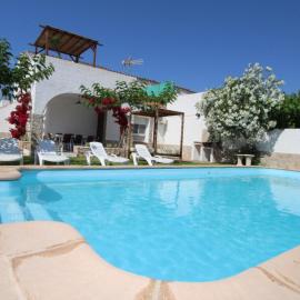 Casa cerca del mar con piscina privada, wifi gratuito, aire acondicionado opcional y se admiten mascotas - ES-184-7