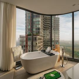 Moderm Lux - Work Space - 3 BRs - Gym Haus
