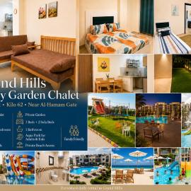 Private Garden Chalet in Grand Hills, hotel v destinácii Dawwār ‘Abd Allāh