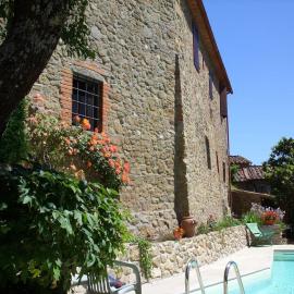 Viesnīca Casa Il Mandorlo, Country House Gaiole in Chianti con Piscina pilsētā Starda