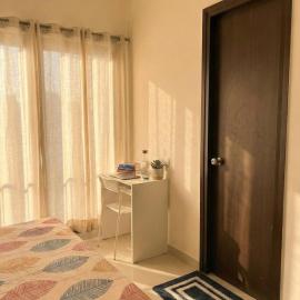 Private Masterbed in spacious 2bhk-Highrise tower