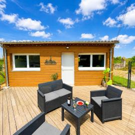 la cabane du bord'du'raz - Terrasse & Parking