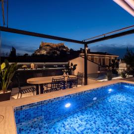 ATELIER 10 , Acropolis View Heated Plunge Pool Apartment
