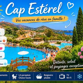 Superbe studio 4/5 pers dans résidence cap esterel, מלון באגאי