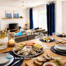 Maison cosy - Jardin et parking - à 400m de la plage, hotel a Cancale