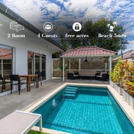 Villa Spica Lamai - Proche Plage، فندق في Ban Thung