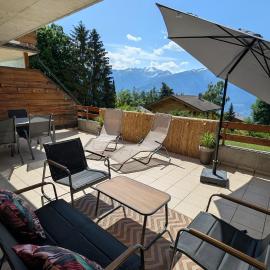 Le Cormier - Appartement 6 personnes: Ovronnaz şehrinde bir otel
