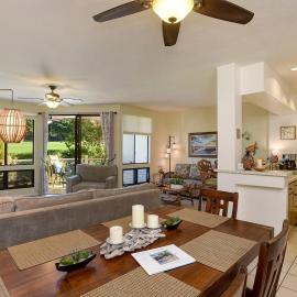 Peaceful Luxury Condo at Grand Champions, Great Location, Mountain and Golf Course Views