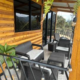 Cabaña en criadero Natural, caballos y tranquilidad, hotell sihtkohas Jenesano