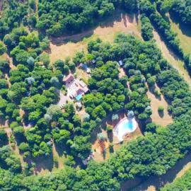 Camping Domaine de la Grande Veyière, hotel i Molières