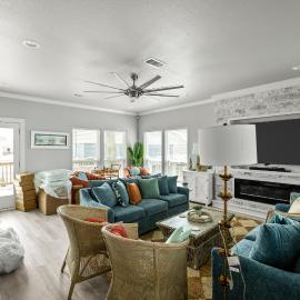 The Elevated Spoonbill Dog-Friendly Beach Retreat, hotel Bolivar Peninsulában