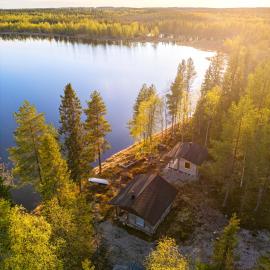 Kutulammen erämökki saunalla, hotel u gradu Ranua